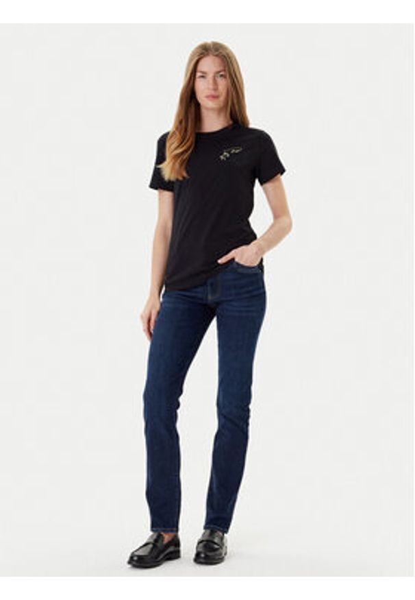 BOSS T-Shirt C_Esogo_3 50545288 Czarny Regular Fit. Kolor: czarny. Materiał: bawełna