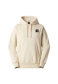 Bluza męska The North Face Evolution Box Half Dome 0A8G9EDOM1 - beżowa. Typ kołnierza: kaptur. Kolor: beżowy. Materiał: poliester, bawełna. Sport: wspinaczka #1