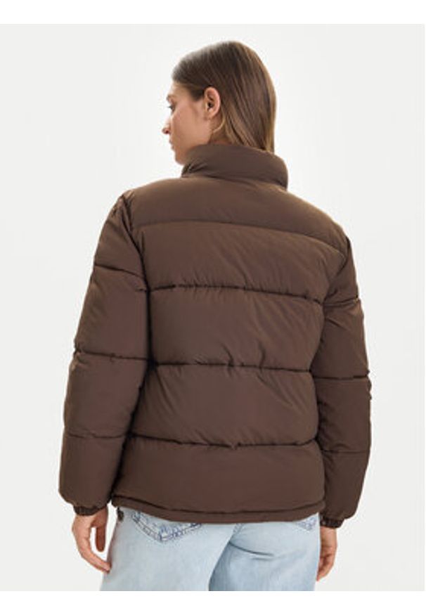Guess Jeans Kurtka zimowa W4BL21 WGII2 Brązowy Regular Fit. Kolor: brązowy. Materiał: syntetyk. Sezon: zima