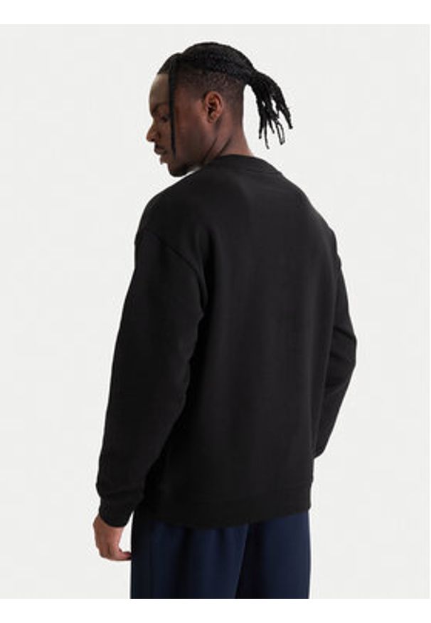 Hugo - HUGO Bluza Dweel 50558389 Czarny Relaxed Fit. Kolor: czarny. Materiał: bawełna