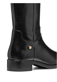 Geox Oficerki D Felicity D56G1B 00043 C9999 Czarny. Kolor: czarny. Materiał: skóra #6