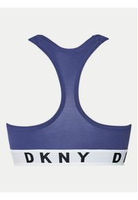 DKNY Biustonosz top DK4519 Niebieski. Kolor: niebieski. Materiał: bawełna #2