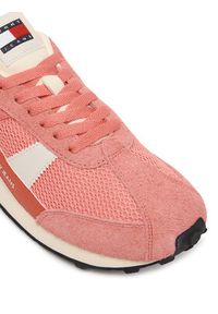 Tommy Jeans Sneakersy Tjw Retro Runner Archive EN0EN03013 Różowy. Kolor: różowy. Materiał: zamsz, skóra #6