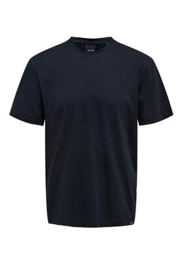 Only & Sons T-Shirt 22025208 Granatowy Regular Fit. Kolor: niebieski. Materiał: bawełna