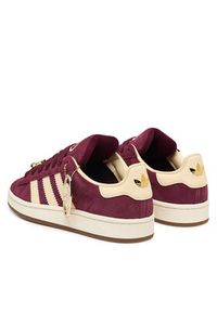 Adidas - adidas Sneakersy Campus 00s KK0049 Bordowy. Kolor: czerwony. Materiał: skóra, zamsz. Model: Adidas Campus #2