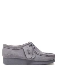 Clarks Półbuty Wallabee Evo Sh 26177812 Fioletowy. Kolor: fioletowy