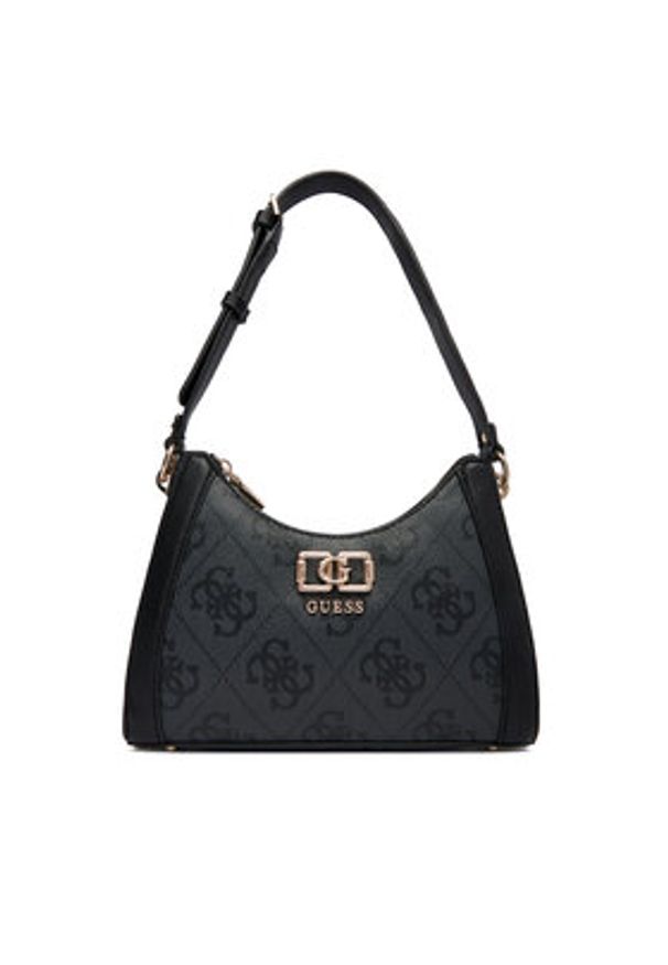 Guess Torebka Karnilla HWOS99 01180 Szary. Kolor: szary. Materiał: skórzane