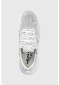 adidas Originals buty Swift Run 22 GZ3499 kolor szary GZ3499-WHT/GRTW. Nosek buta: okrągły. Zapięcie: sznurówki. Kolor: szary. Materiał: materiał, guma. Sport: bieganie #2