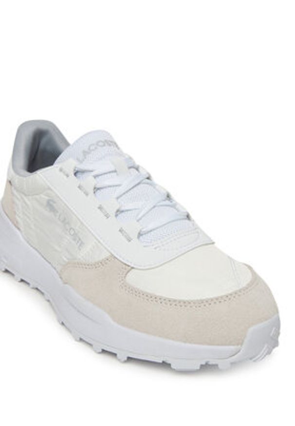 Lacoste Sneakersy 750SMA0084 Biały. Kolor: biały. Materiał: skóra