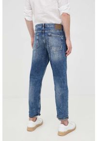 AllSaints jeansy męskie. Kolor: niebieski #2