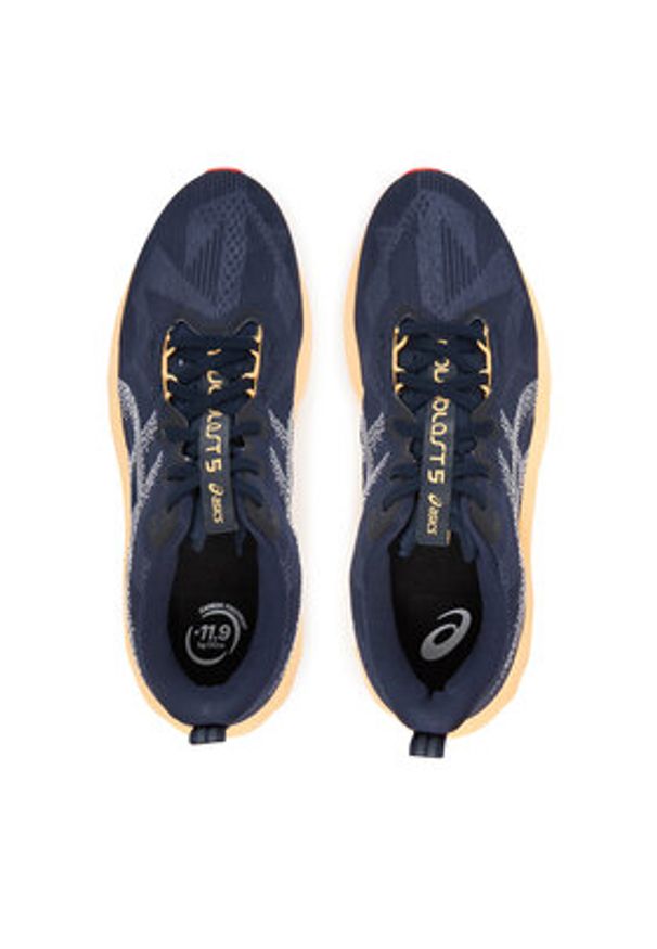 Asics Buty do biegania Novablast 5 1011B974 Granatowy. Kolor: niebieski. Materiał: materiał, mesh