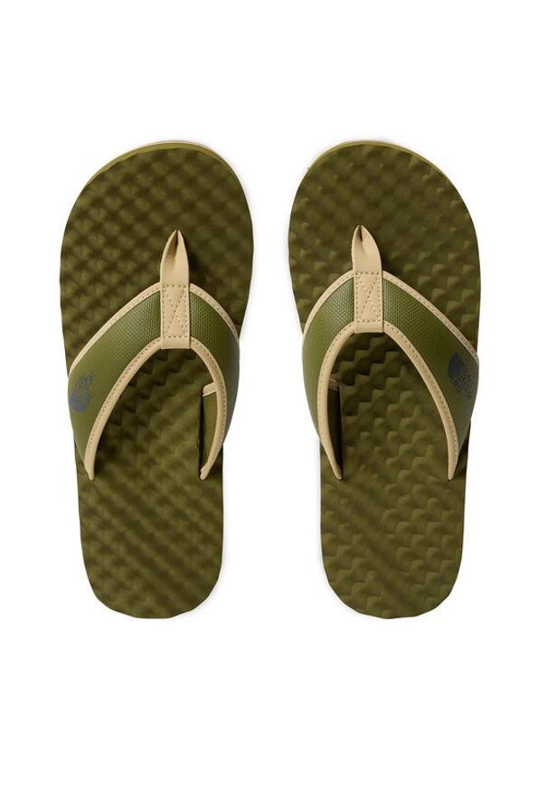 The North Face Japonki M Base Camp Flip-Flop Ii NF0A47AA3I01 Khaki. Kolor: brązowy. Materiał: skóra