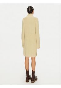 Calvin Klein Jeans Sukienka dzianinowa J20J224662 Zielony Relaxed Fit. Kolor: zielony. Materiał: bawełna #5