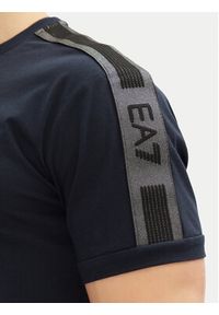 EA7 Emporio Armani T-Shirt 7M000138 AF10375 UB102 Granatowy Regular Fit. Kolor: niebieski. Materiał: bawełna #2