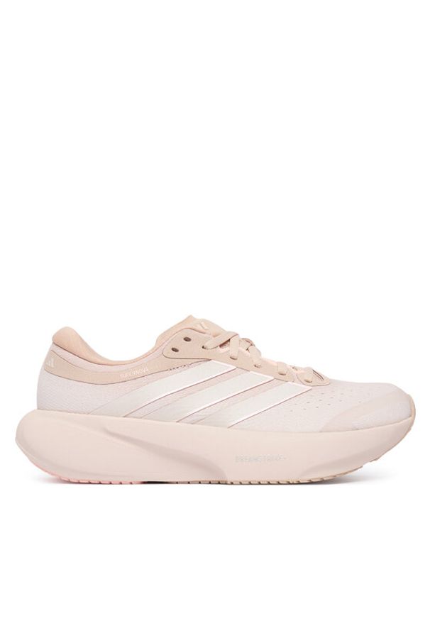 Adidas - adidas Buty do biegania Supernova Rise 3 JR2285 Beżowy. Kolor: beżowy. Materiał: materiał