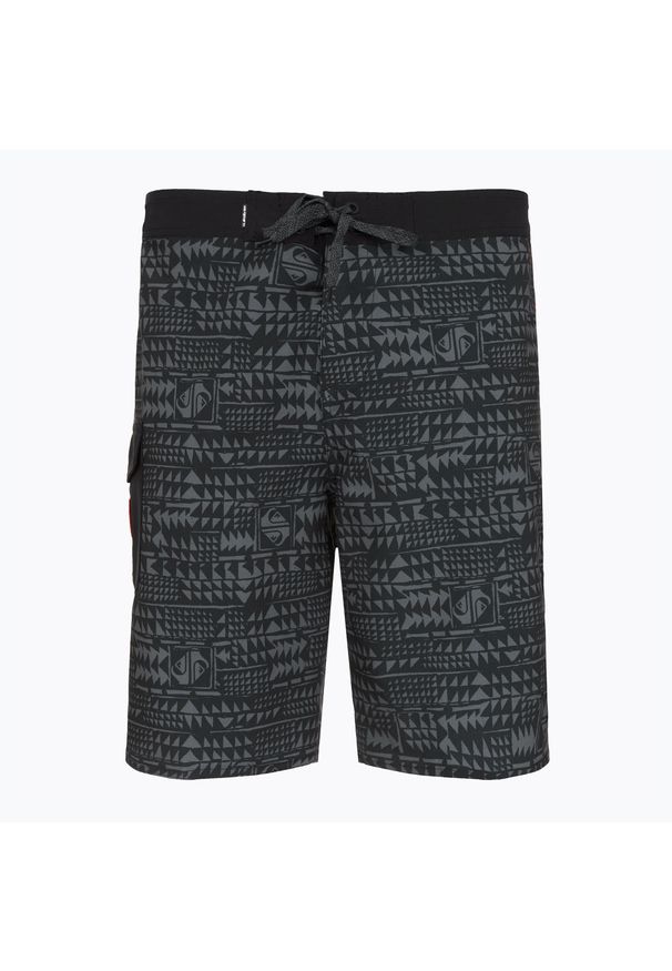 Szorty kąpielowe męskie Quiksilver Surfsilk Hawaii 21". Kolor: czarny