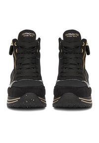 Remonte Sneakersy D1370-01 Czarny. Kolor: czarny. Materiał: materiał #5