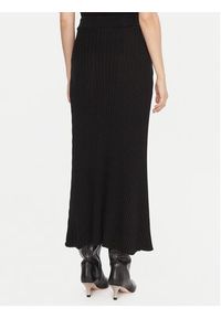 Kontatto Spódnica maxi 3M0955C Czarny Regular Fit. Kolor: czarny. Materiał: wiskoza, syntetyk #3