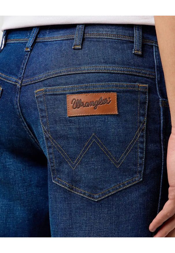 Wrangler - WRANGLER MĘSKIE SPODNIE JEANSOWE WRANGLER TEXAS SLIM BLUE ABYSS 112362495