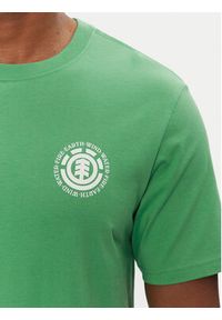 Element T-Shirt ELYZT00490 Zielony Regular Fit. Kolor: zielony. Materiał: bawełna #3