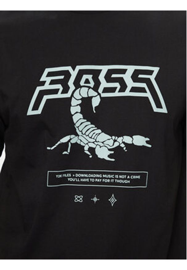 BOSS - Boss T-Shirt TeScorpion 50510648 Czarny Regular Fit. Kolor: czarny. Materiał: bawełna