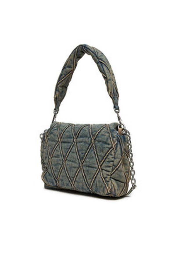 Diesel Torebka Charm-D X09596P5570 Niebieski. Kolor: niebieski