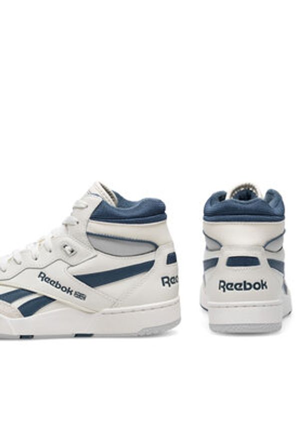 Reebok Sneakersy BB 4000 II Mid 100032749 W Biały. Kolor: biały. Materiał: skóra