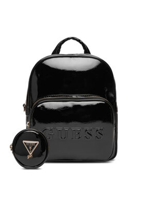 Guess Plecak J5BZ19 W3070 Czarny. Kolor: czarny. Materiał: skóra