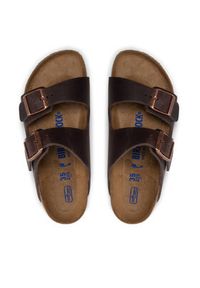 Birkenstock Klapki Arizona Bs 0452763 Brązowy. Kolor: brązowy. Materiał: nubuk, skóra #5