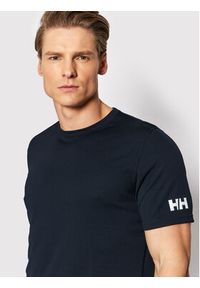 Helly Hansen Koszulka techniczna Active Tech 48363 Granatowy Regular Fit. Kolor: niebieski. Materiał: syntetyk