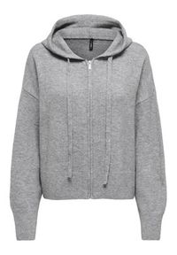 only - ONLY Kardigan Bella 15367254 Szary Regular Fit. Kolor: szary. Materiał: syntetyk #8