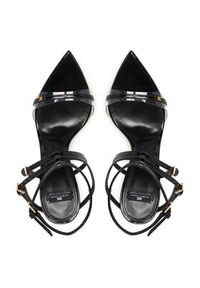 Elisabetta Franchi Sandały SA49L61E2 Czarny. Kolor: czarny. Materiał: skóra #6