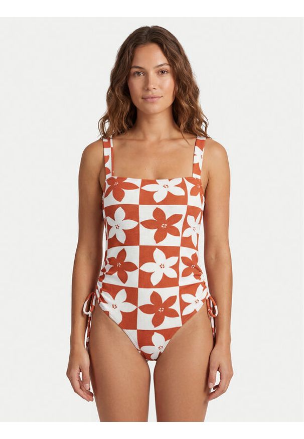 Roxy Strój kąpielowy Hazy Days ERJX103785 Pomarańczowy. Kolor: pomarańczowy. Materiał: syntetyk
