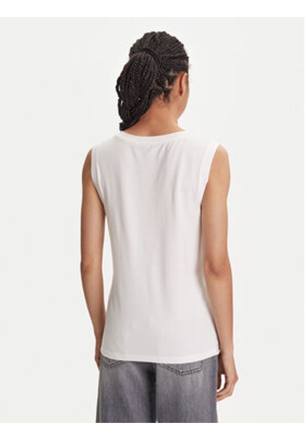 Emporio Armani Underwear Top EW000410 AF10881 U1131 Biały Regular Fit. Kolor: biały. Materiał: bawełna