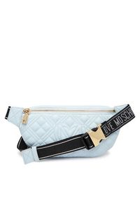 Love Moschino - LOVE MOSCHINO Nerka JC4003PP1OLA0701 Błękitny. Kolor: niebieski. Materiał: skóra #4