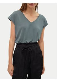 Vero Moda T-Shirt Filli 10247666 Zielony Relaxed Fit. Kolor: zielony. Materiał: syntetyk #3