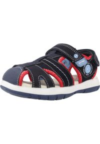 Garvalin - Sandały GARVALIN 242816G Niebieski. Kolor: niebieski. Materiał: tkanina #1
