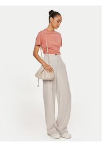 Calvin Klein T-Shirt Nano Logo K20K207519 Różowy Regular Fit. Kolor: różowy. Materiał: bawełna #5