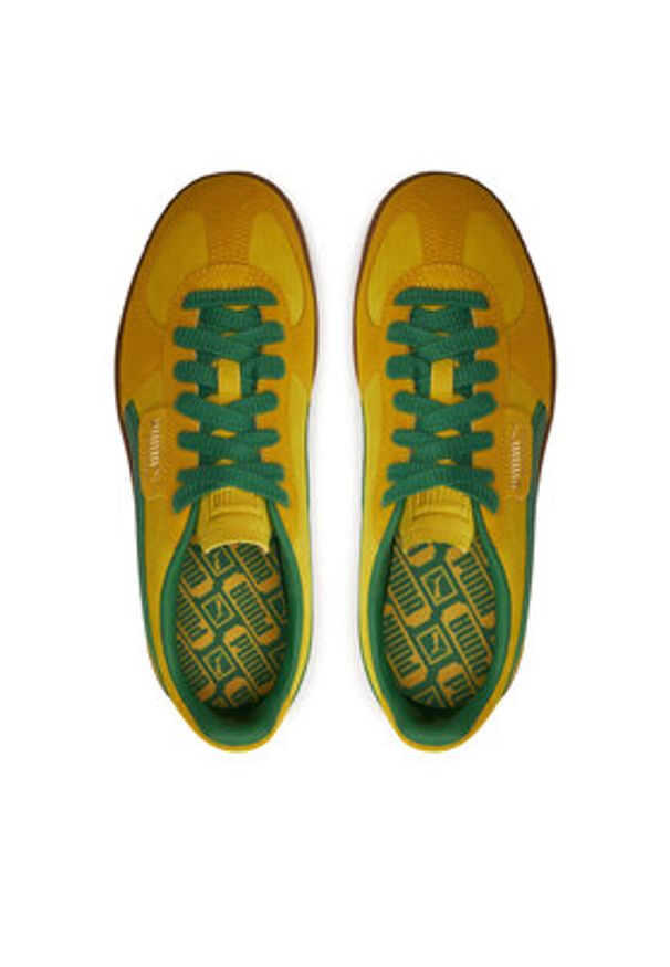 Puma Sneakersy Palermo Pele 396463 12 Żółty. Kolor: żółty. Materiał: skóra, zamsz