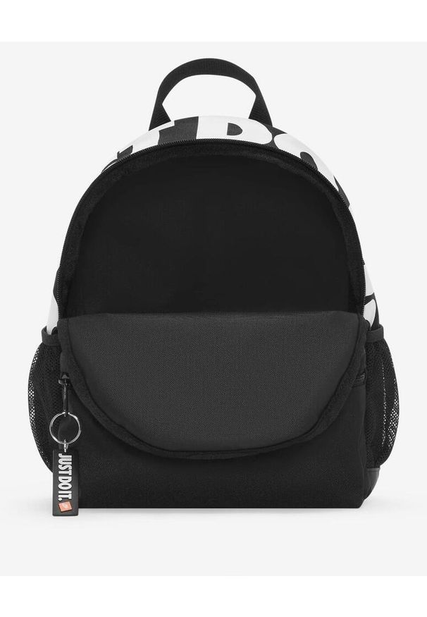 Nike - PLECAK NIKE DR6091-010 czarny sportowy miejski mały szkolny na wycieczkę. Kolor: czarny. Styl: sportowy