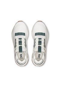 On - Sneakersy męskie ON Cloudnova 2 Ivory | Olive. Okazja: na co dzień. Kolor: biały. Materiał: materiał. Szerokość cholewki: normalna #3