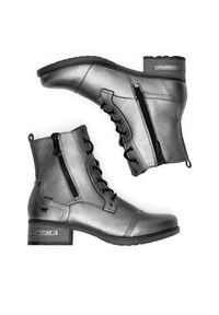 Mustang Trzewiki 1229-513 Srebrny. Kolor: srebrny. Materiał: materiał #5