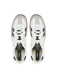 Pepe Jeans Sneakersy PMS00042 Biały. Kolor: biały. Materiał: zamsz, skóra