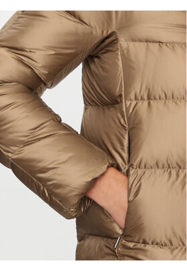 Hetrego - Hetregó Płaszcz zimowy Hanna 8K602F 23WD02 Brązowy Regular Fit. Kolor: brązowy. Materiał: syntetyk. Sezon: zima
