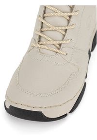 Rieker Trzewiki 45955-60 Beżowy. Kolor: beżowy. Materiał: materiał #4