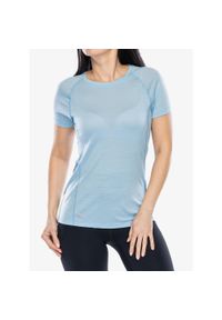 Koszulka treningowa damska Smartwool Active Ultralite Short Sleeve. Kolor: niebieski