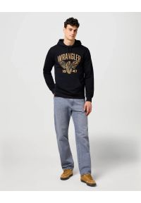 Wrangler - MESKA BLUZA WRANGLER AMERICANA HOODIE BLACK 112371457 #2