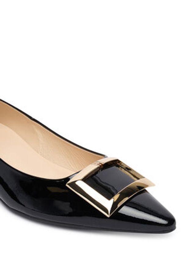 HÖGL Czółenka 0-102224-01000 Czarny. Kolor: czarny. Materiał: skóra