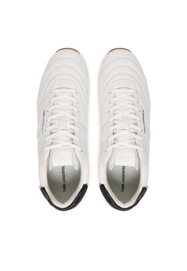 Karl Lagerfeld - KARL LAGERFELD Sneakersy Astra KL55916 Biały. Kolor: biały. Materiał: skóra
