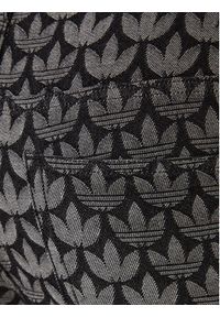 Adidas - adidas Jeansy Monogram KC6380 Szary Loose Fit. Kolor: szary #3